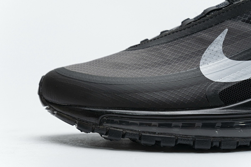 【DY5OW】全黑OW 公司级耐克97联名气垫跑鞋 AJ4585-001 Off-White x Nike Air Max 97 All Black