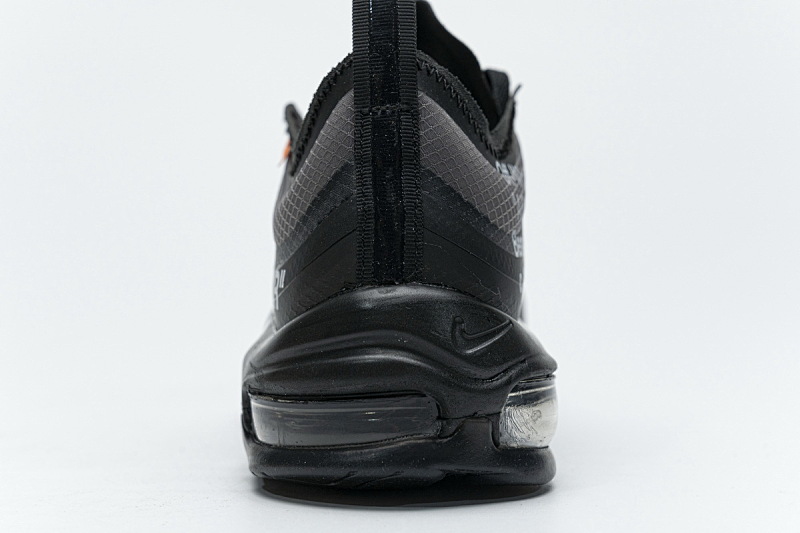 【DY5OW】全黑OW 公司级耐克97联名气垫跑鞋 AJ4585-001 Off-White x Nike Air Max 97 All Black