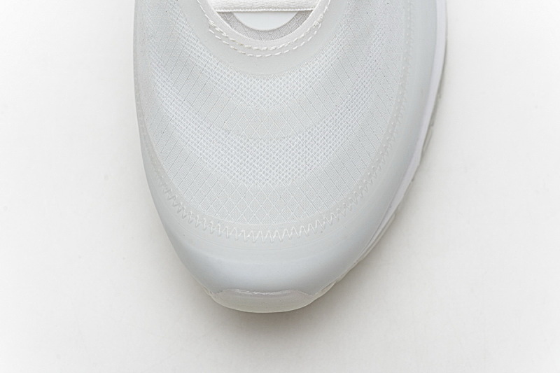 【DY5OW】全白OW 公司级耐克97联名气垫跑鞋 AJ4585-100 Off-White x Nike Air Max 97 All White