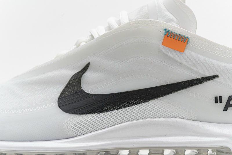 【DY5OW】全白OW 公司级耐克97联名气垫跑鞋 AJ4585-100 Off-White x Nike Air Max 97 All White