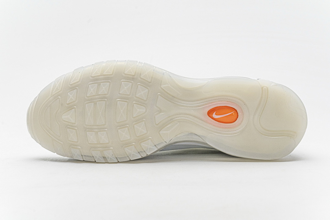 【DY5OW】全白OW 公司级耐克97联名气垫跑鞋 AJ4585-100 Off-White x Nike Air Max 97 All White