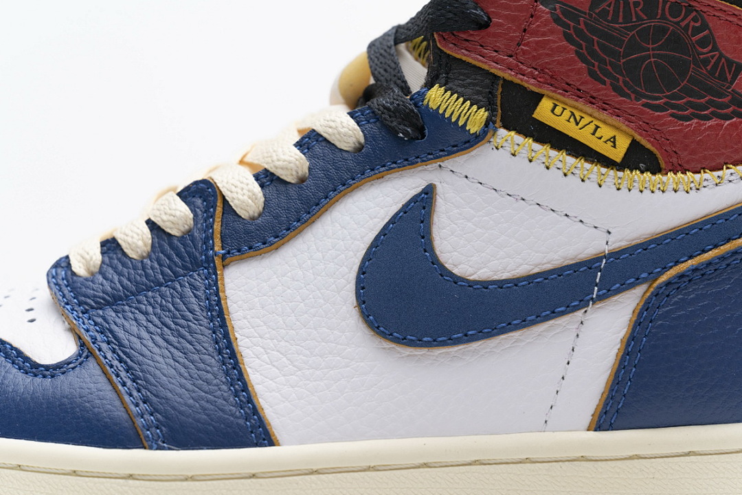 【DA0OW】拼接蓝 乔丹1代篮球鞋BV1300-146 Air Jordan 1 Retro High Union Los Angeles Blue Toe