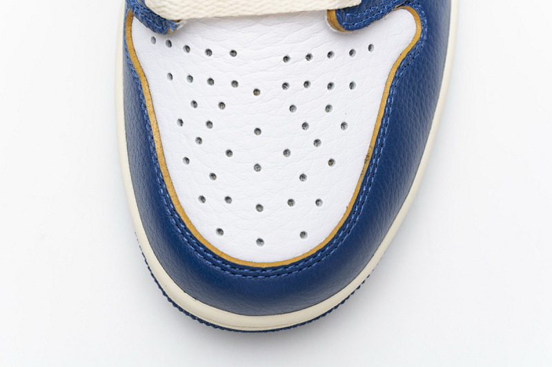 【DA0OW】拼接蓝 乔丹1代篮球鞋BV1300-146 Air Jordan 1 Retro High Union Los Angeles Blue Toe