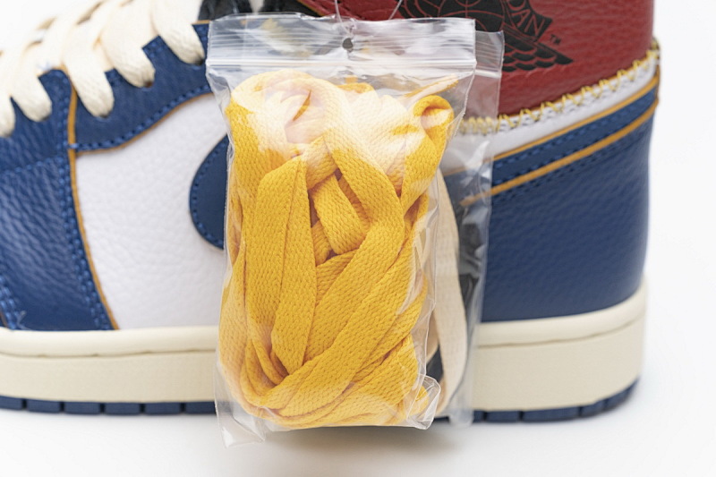 【DA0OW】拼接蓝 乔丹1代篮球鞋BV1300-146 Air Jordan 1 Retro High Union Los Angeles Blue Toe