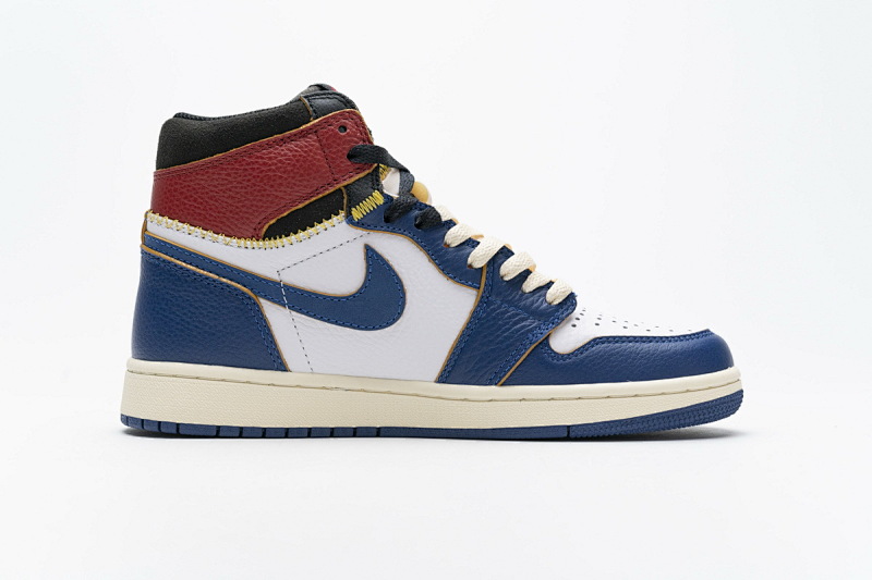 【DA0OW】拼接蓝 乔丹1代篮球鞋BV1300-146 Air Jordan 1 Retro High Union Los Angeles Blue Toe
