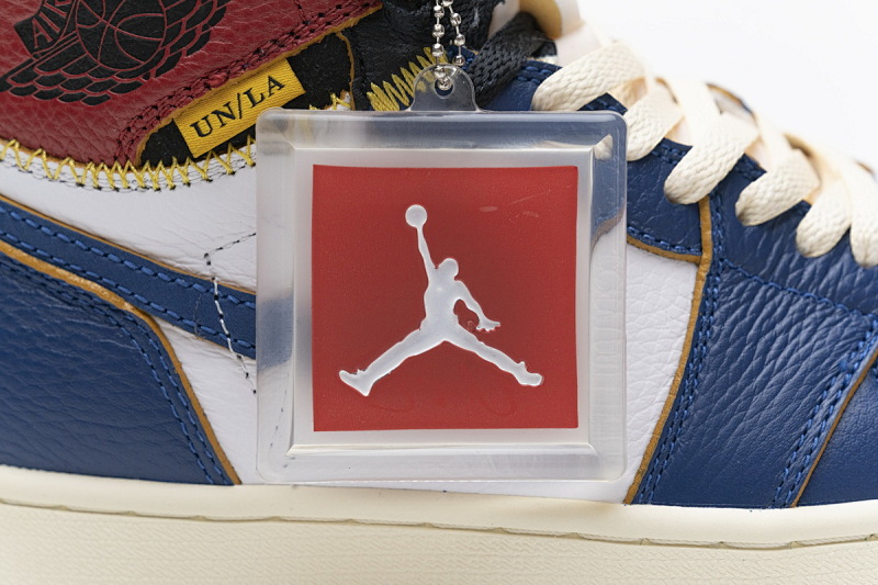 【DA0OW】拼接蓝 乔丹1代篮球鞋BV1300-146 Air Jordan 1 Retro High Union Los Angeles Blue Toe