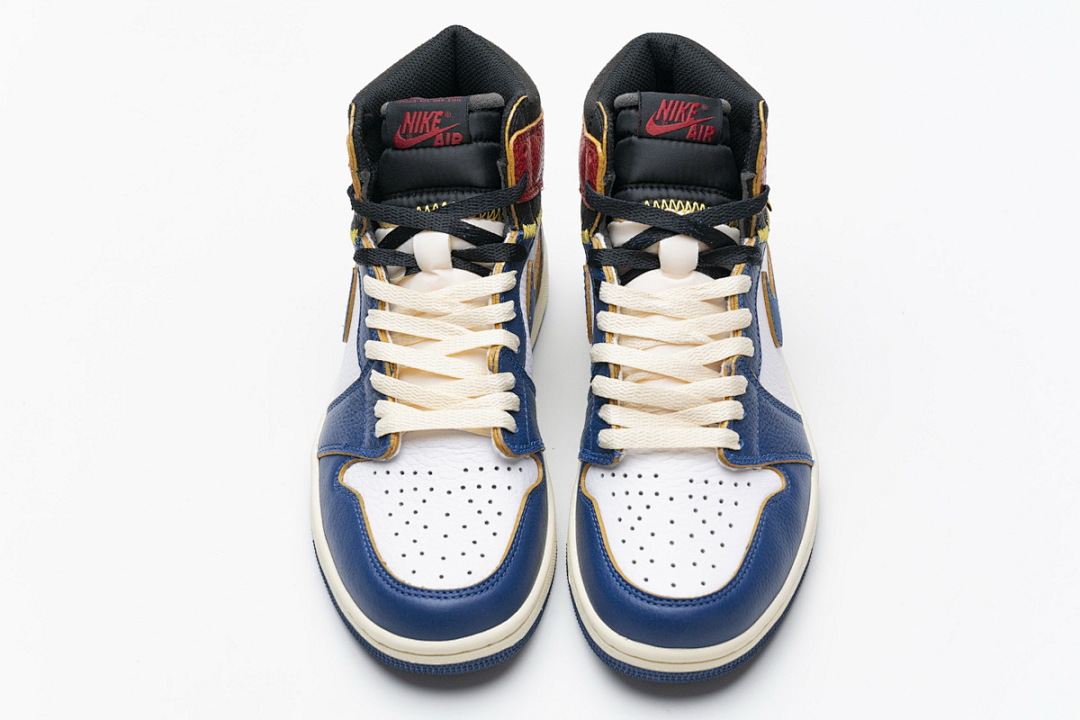 【DA0OW】拼接蓝 乔丹1代篮球鞋BV1300-146 Air Jordan 1 Retro High Union Los Angeles Blue Toe