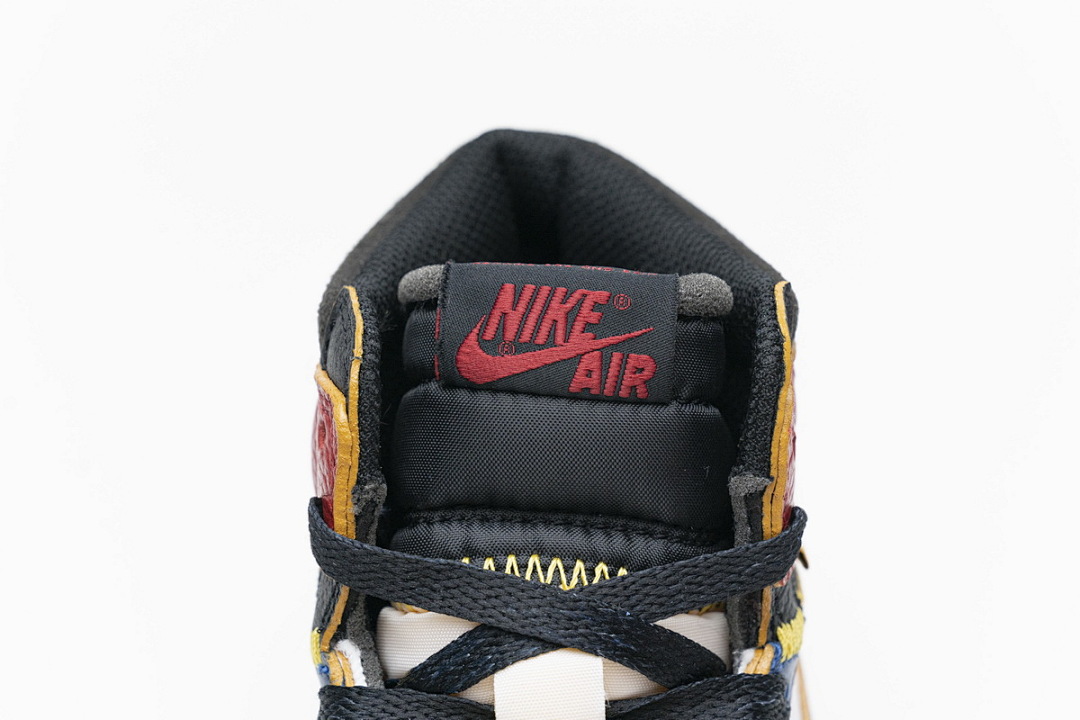 【DA0OW】拼接蓝 乔丹1代篮球鞋BV1300-146 Air Jordan 1 Retro High Union Los Angeles Blue Toe