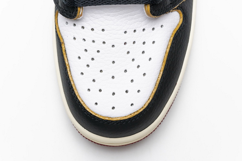【DA0OW】拼接红 乔丹1代篮球鞋BV1300-106 Air Jordan 1 Retro High Union Los Angeles Black Toe