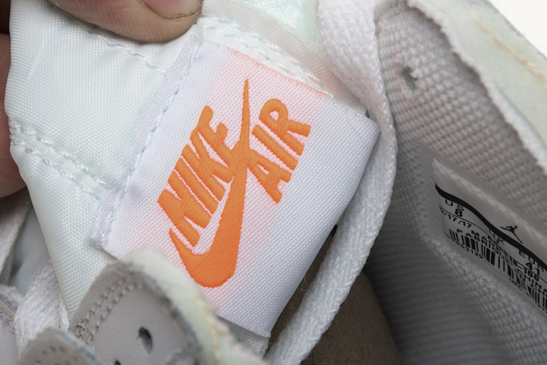 【DA7OW】全白OW 乔丹一代OFF WHITE X Air Jordan 1 AQ0818-100 White
