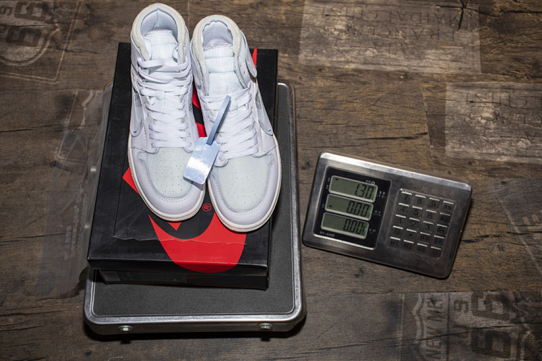 【DA7OW】全白OW 乔丹一代OFF WHITE X Air Jordan 1 AQ0818-100 White