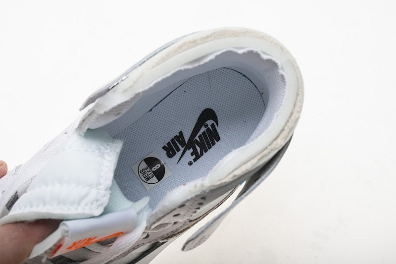 【DA7OW】全白OW 乔丹一代OFF WHITE X Air Jordan 1 AQ0818-100 White