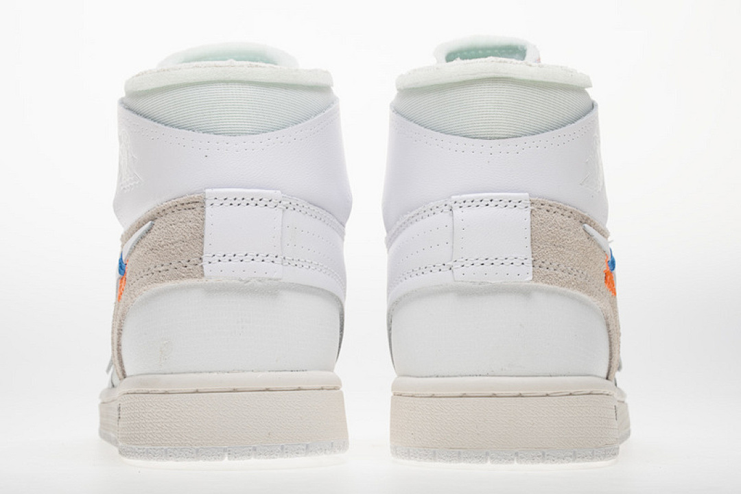 【DA7OW】全白OW 乔丹一代OFF WHITE X Air Jordan 1 AQ0818-100 White