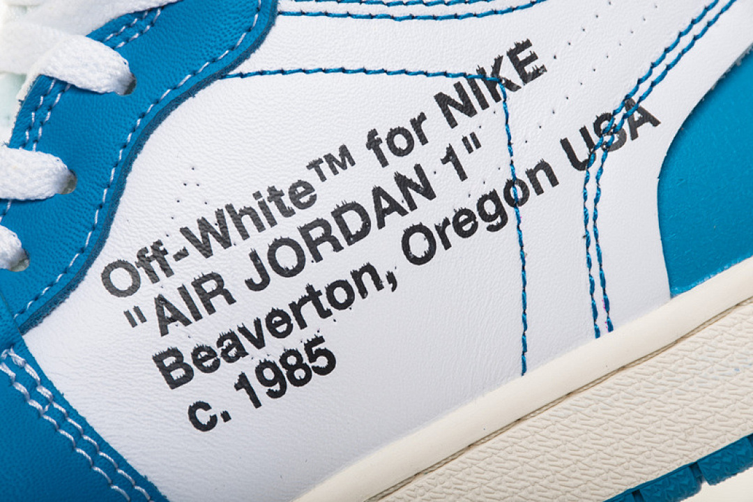 yupoo_308785_19717895.jpg 【DA7OW】北卡蓝OW Off White联名 乔丹一代 Off White x Air Jordan 1 “UNC”AQ0818-148