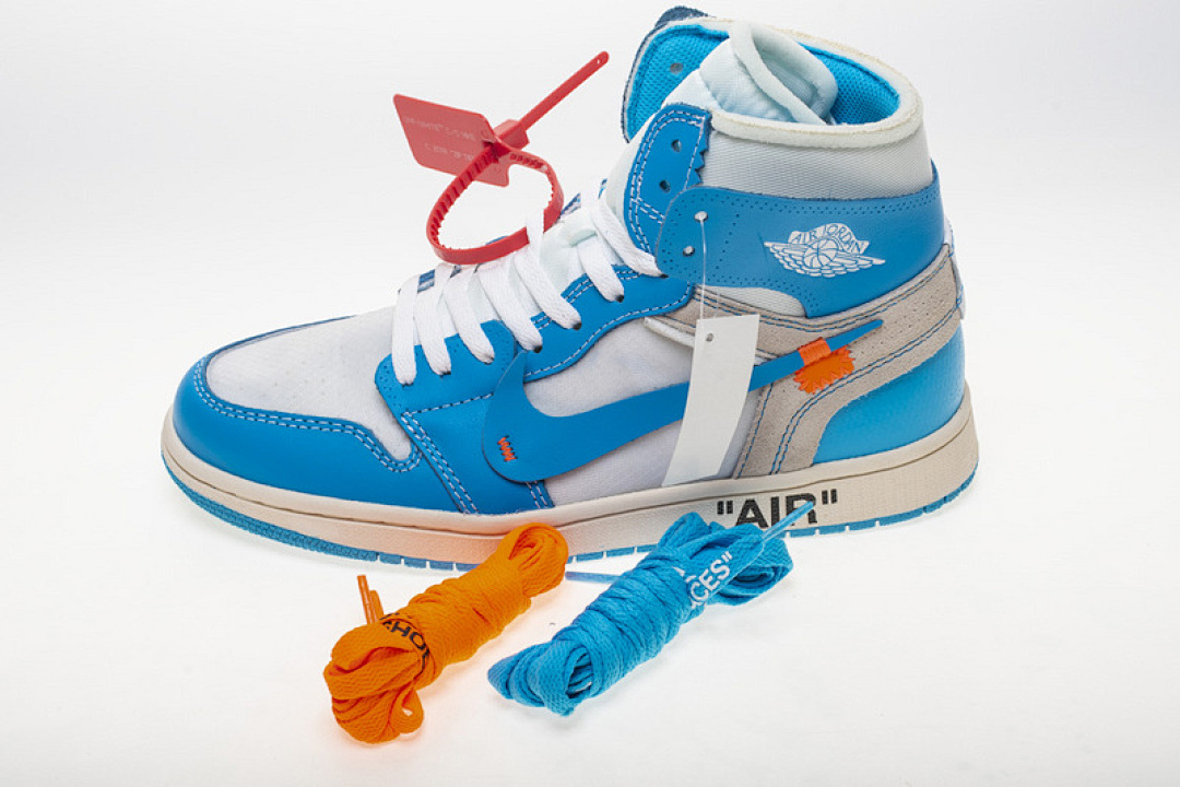 yupoo_308785_5522a2c5.jpg 【DA7OW】北卡蓝OW Off White联名 乔丹一代 Off White x Air Jordan 1 “UNC”AQ0818-148