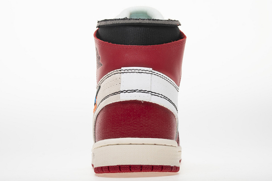 【DA7OW】白红OW Off White联名芝加哥 乔丹一代 OFF-WHITE x Air Jordan 1 High OG 10X“Chicago”AA3834-101