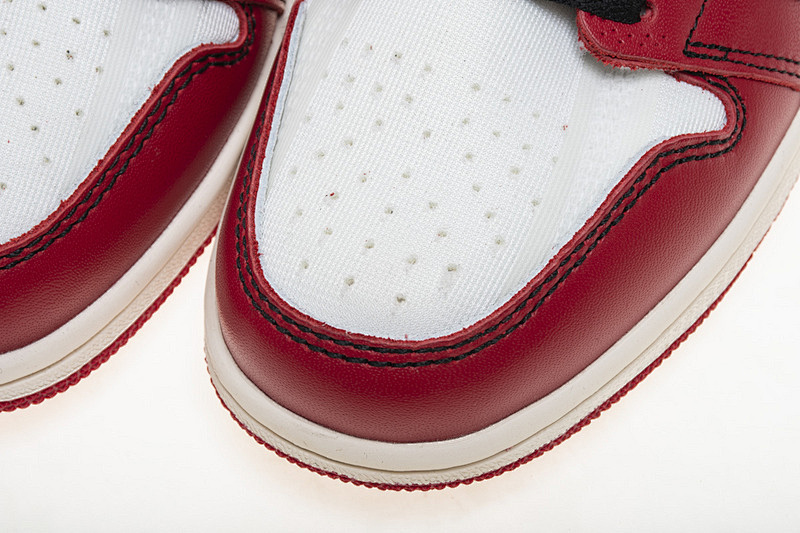 【DA7OW】白红OW Off White联名芝加哥 乔丹一代 OFF-WHITE x Air Jordan 1 High OG 10X“Chicago”AA3834-101