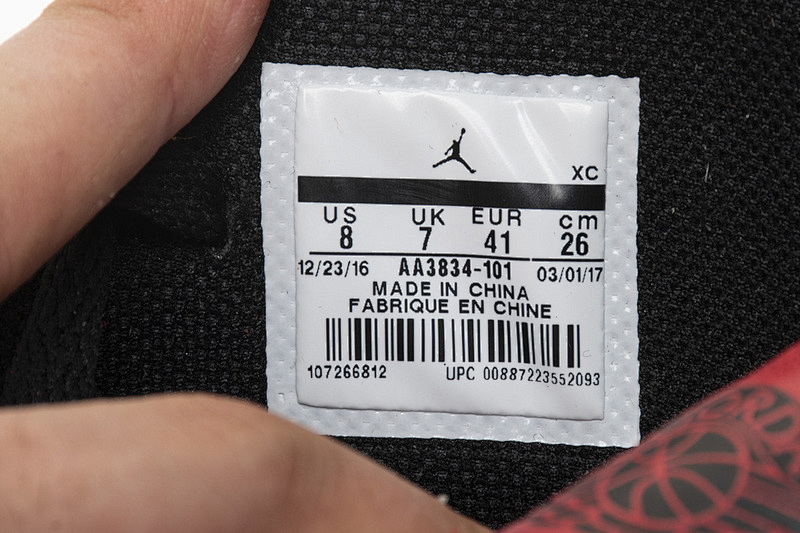 【DA7OW】白红OW Off White联名芝加哥 乔丹一代 OFF-WHITE x Air Jordan 1 High OG 10X“Chicago”AA3834-101