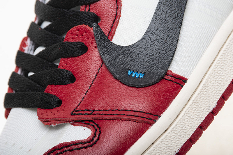 【DA7OW】白红OW Off White联名芝加哥 乔丹一代 OFF-WHITE x Air Jordan 1 High OG 10X“Chicago”AA3834-101