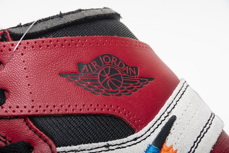 【DA7OW】白红OW Off White联名芝加哥 乔丹一代 OFF-WHITE x Air Jordan 1 High OG 10X“Chicago”AA3834-101