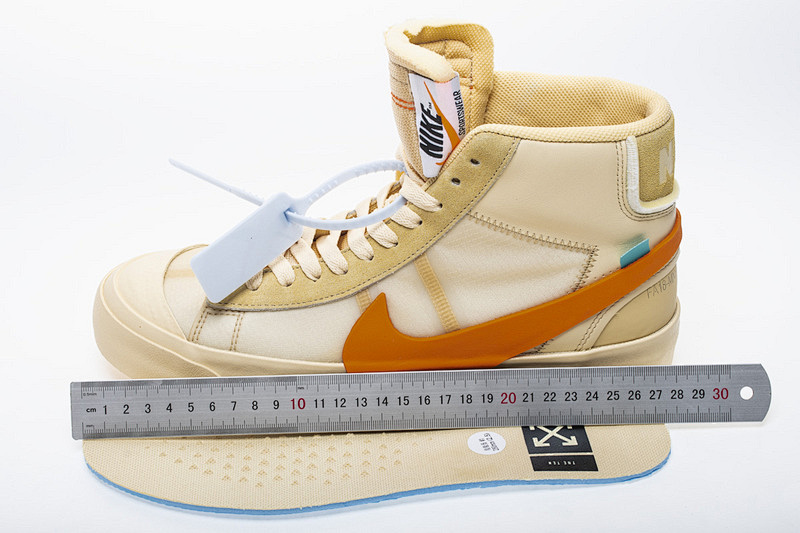 【CA3OW】米黄OW 开拓者 OFF-WHITE x Nike Blazer “All Hallows Eve” AA3832-700