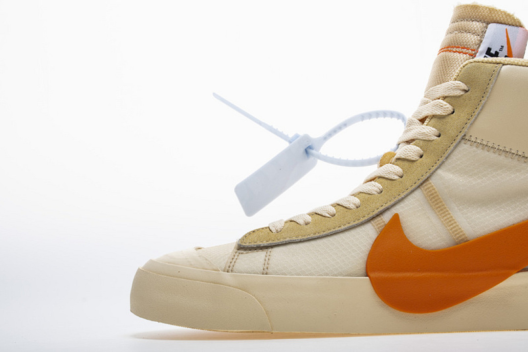 【CA3OW】米黄OW 开拓者 OFF-WHITE x Nike Blazer “All Hallows Eve” AA3832-700