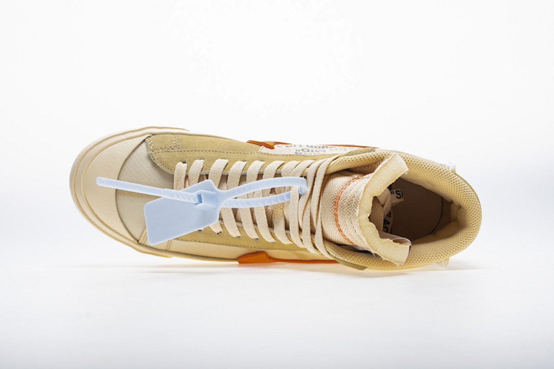 【CA3OW】米黄OW 开拓者 OFF-WHITE x Nike Blazer “All Hallows Eve” AA3832-700