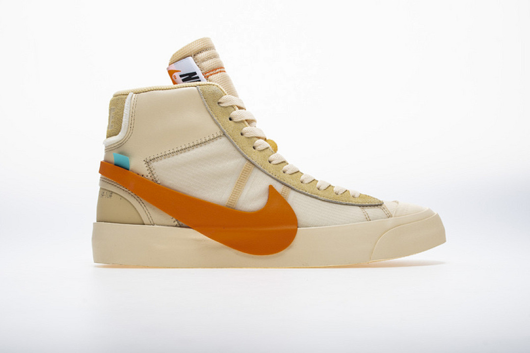 【CA3OW】米黄OW 开拓者 OFF-WHITE x Nike Blazer “All Hallows Eve” AA3832-700