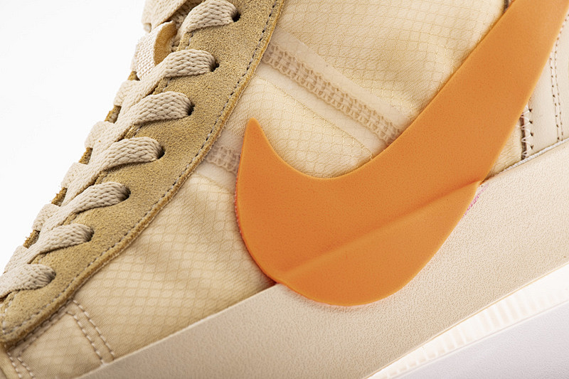 【CA3OW】米黄OW 开拓者 OFF-WHITE x Nike Blazer “All Hallows Eve” AA3832-700