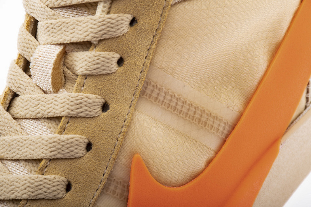 【CA3OW】米黄OW 开拓者 OFF-WHITE x Nike Blazer “All Hallows Eve” AA3832-700