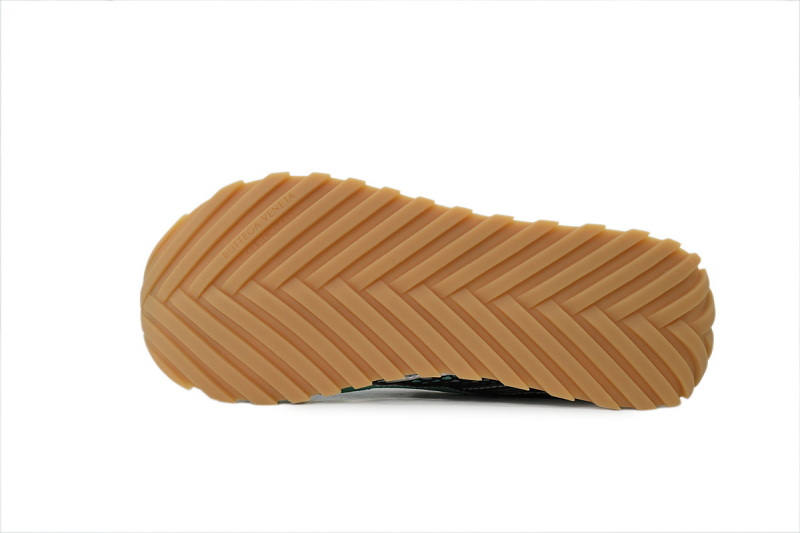 【CA1M9】银拼绿色 葆蝶家跑鞋 低帮休闲跑鞋 755915 V2X40 3925 Bottega Veneta Wmns Orbit Sneaker 'White'