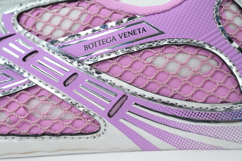 【CA1M9】浅紫色 葆蝶家跑鞋 6151 Bottega Veneta Orbit低帮休闲跑鞋 Pink