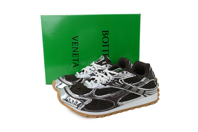 【CA1M9】巧克力棕 葆蝶家跑鞋 741357 V2X40 2145 Bottega Veneta Orbit Sneaker 'Fondant Silver'