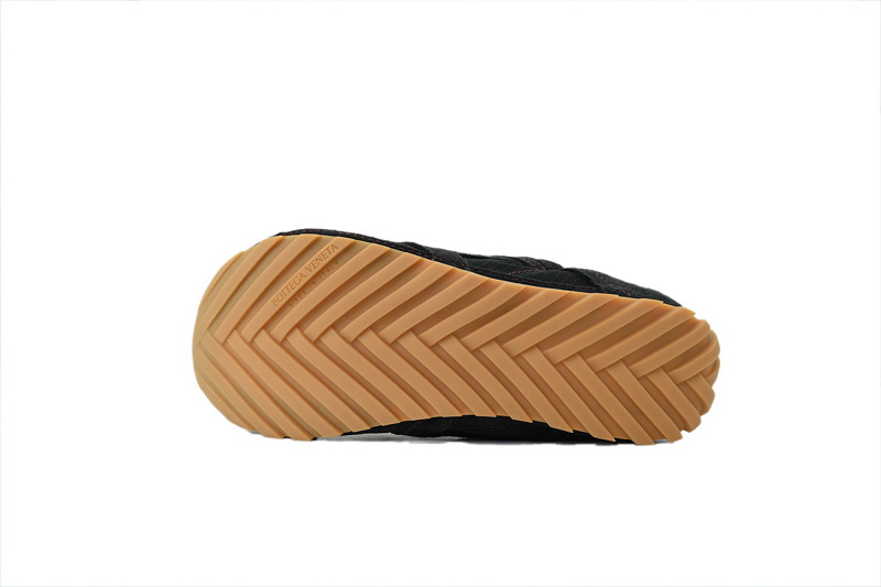 【CA5M9】黑色 葆蝶家跑鞋3代 低帮休闲跑鞋 855200 V65D1 1021 Bottega Veneta Orbit Flash Sneaker 'black'