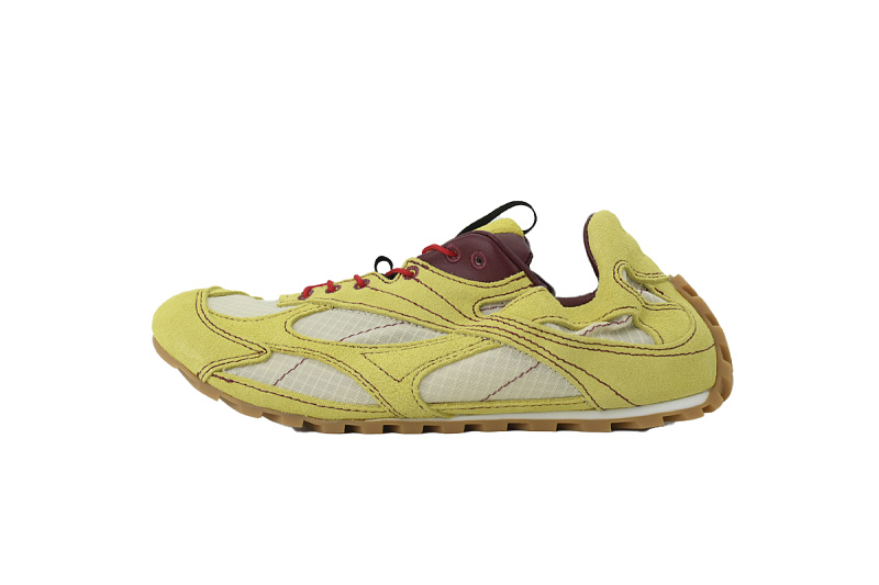 【CA5M9】柠檬黄 葆蝶家跑鞋3代 低帮休闲跑鞋 855200 V65D1 4325 Bottega Veneta Orbit Flash Sneaker 'Lemon yellow'