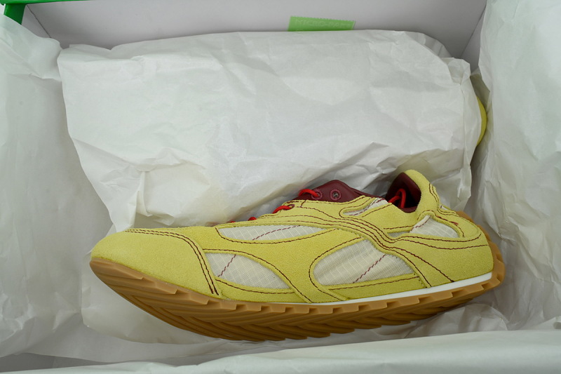 yupoo_309384_32cdeef5.jpg 【CA5M9】柠檬黄 葆蝶家跑鞋3代 低帮休闲跑鞋 855200 V65D1 4325 Bottega Veneta Orbit Flash Sneaker 'Lemon yellow'