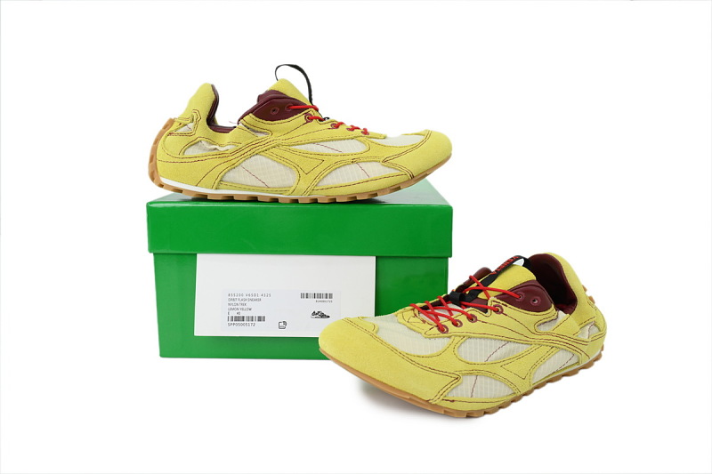 yupoo_309384_902b66d8.jpg 【CA5M9】柠檬黄 葆蝶家跑鞋3代 低帮休闲跑鞋 855200 V65D1 4325 Bottega Veneta Orbit Flash Sneaker 'Lemon yellow'