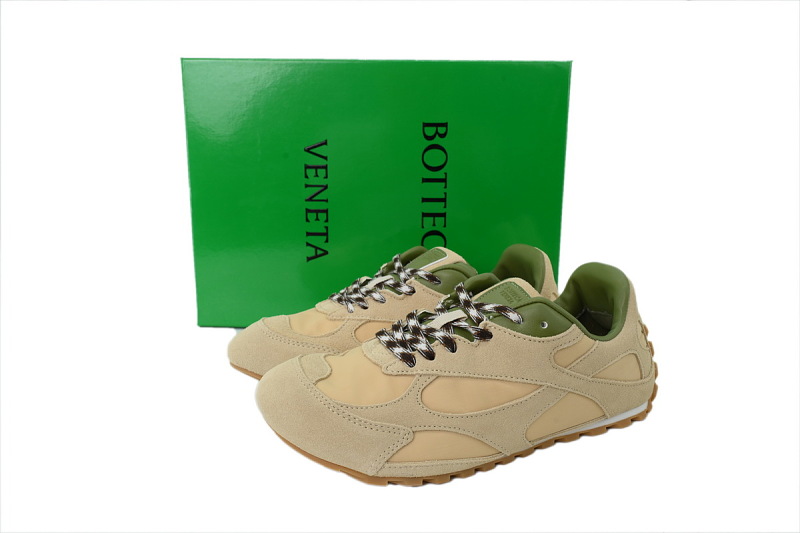 【BA3M9】米色2.0 葆蝶家跑鞋2代 低帮休闲跑鞋 838384 V3MS2 9725 Bottega Veneta Orbit Sneaker 'Beige'