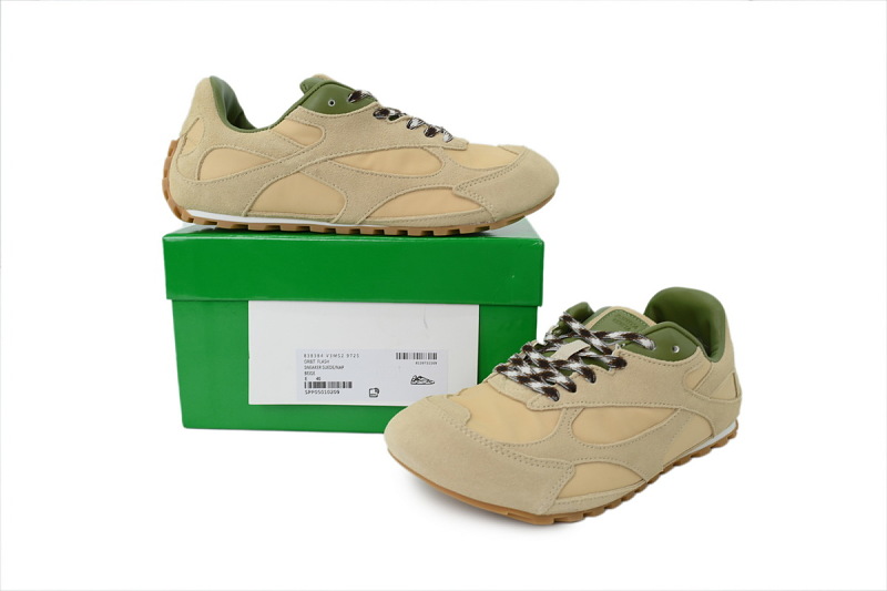 【BA3M9】米色2.0 葆蝶家跑鞋2代 低帮休闲跑鞋 838384 V3MS2 9725 Bottega Veneta Orbit Sneaker 'Beige'