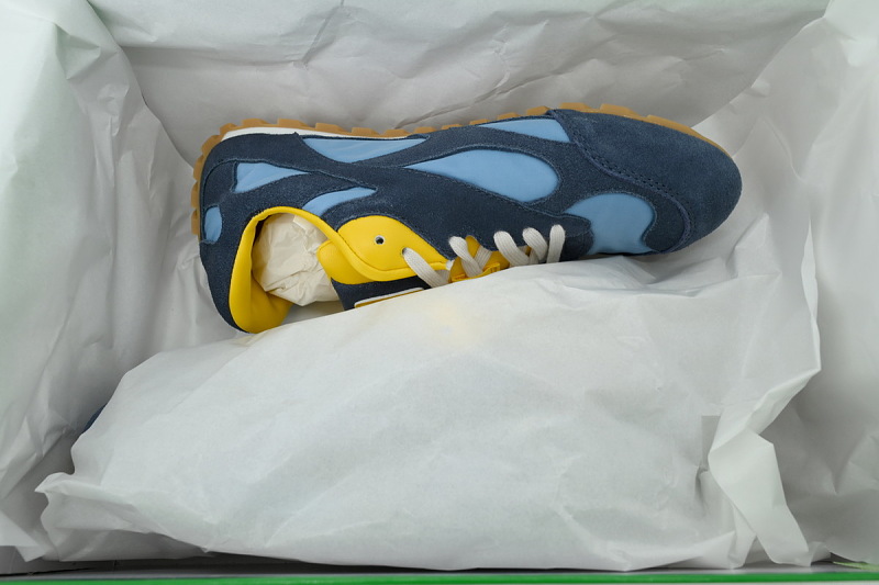 【BA3M9】深蓝色2.0 葆蝶家跑鞋2代 低帮休闲跑鞋 838384 V3MS2 4290 Bottega Veneta Orbit Sneaker 'Dark Blue'