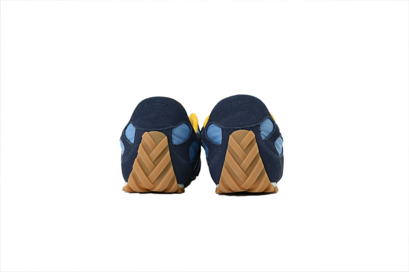【BA3M9】深蓝色2.0 葆蝶家跑鞋2代 低帮休闲跑鞋 838384 V3MS2 4290 Bottega Veneta Orbit Sneaker 'Dark Blue'