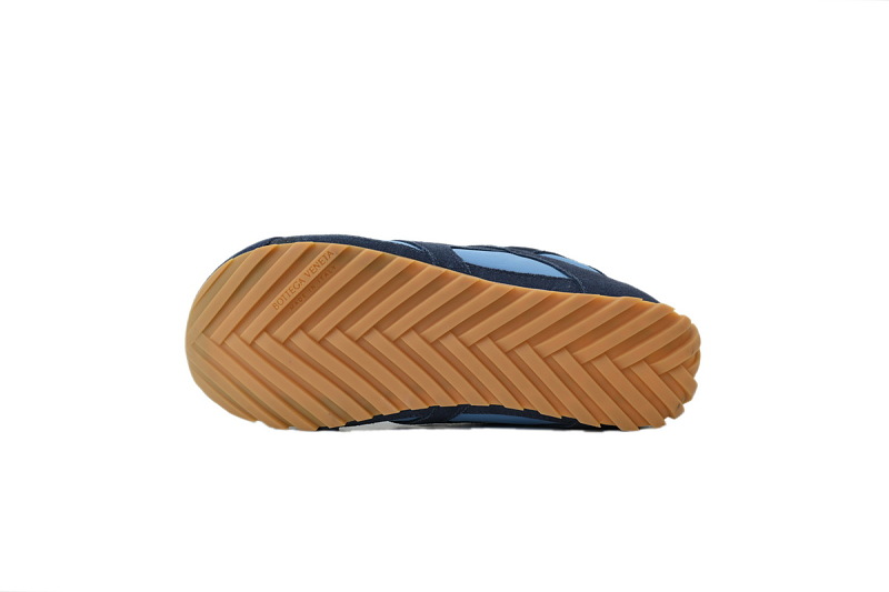 【BA3M9】深蓝色2.0 葆蝶家跑鞋2代 低帮休闲跑鞋 838384 V3MS2 4290 Bottega Veneta Orbit Sneaker 'Dark Blue'