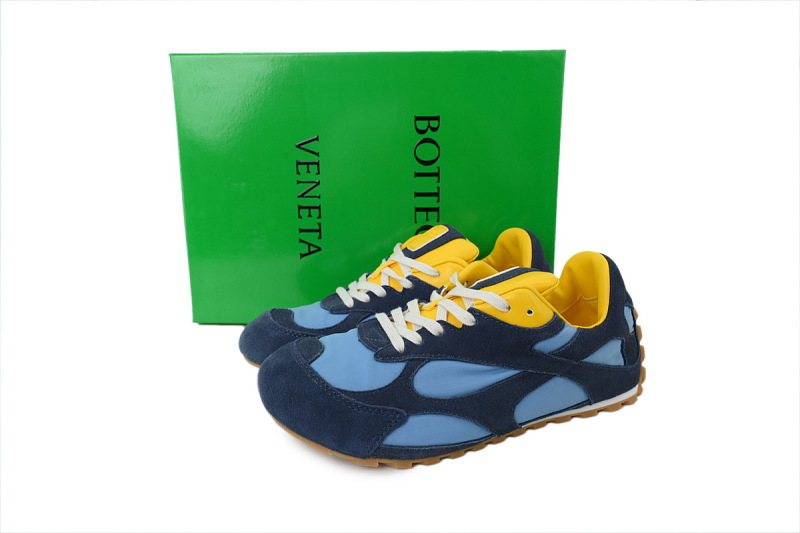 【BA3M9】深蓝色2.0 葆蝶家跑鞋2代 低帮休闲跑鞋 838384 V3MS2 4290 Bottega Veneta Orbit Sneaker 'Dark Blue'
