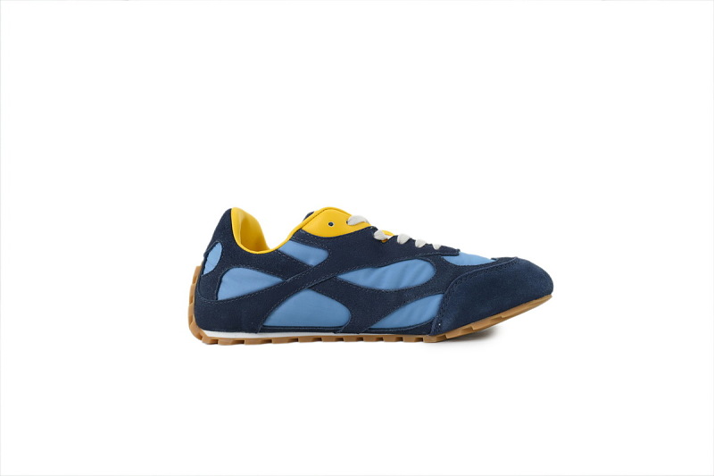 【BA3M9】深蓝色2.0 葆蝶家跑鞋2代 低帮休闲跑鞋 838384 V3MS2 4290 Bottega Veneta Orbit Sneaker 'Dark Blue'