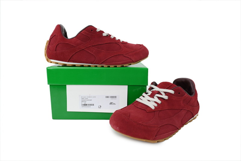 【BA3M9】酒红 葆蝶家跑鞋2代 低帮休闲跑鞋 851623 V3MS0 2240 Bottega Veneta Orbit Sneaker 'Wine Red