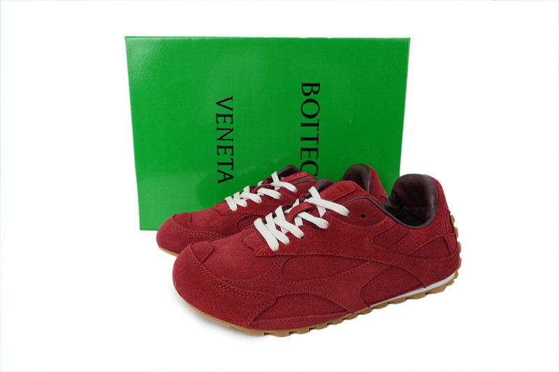 【BA3M9】酒红 葆蝶家跑鞋2代 低帮休闲跑鞋 851623 V3MS0 2240 Bottega Veneta Orbit Sneaker 'Wine Red