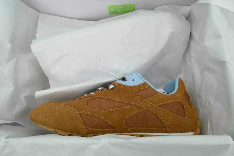 【BA3M9】琥珀色 葆蝶家跑鞋2代 低帮休闲跑鞋 838373 V3MS2 2589 Bottega Veneta Orbit Sneaker 'Amber'