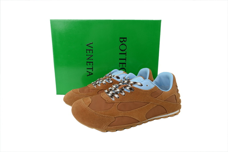 【BA3M9】琥珀色 葆蝶家跑鞋2代 低帮休闲跑鞋 838373 V3MS2 2589 Bottega Veneta Orbit Sneaker 'Amber'