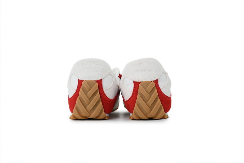 【BA3M9】白红 葆蝶家跑鞋2代 低帮休闲跑鞋 867944 V3MS2 6189 Bottega Veneta Orbit Sneaker 'White Red'
