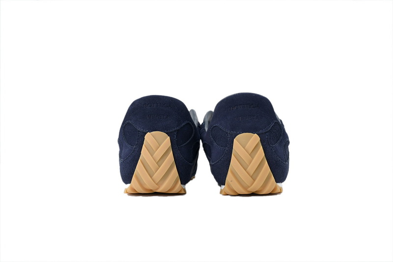 【BA3M9】深蓝 葆蝶家跑鞋2代 低帮休闲跑鞋 851621 V3MS0 4118 Bottega Veneta Orbit Sneaker 'Dark Blue'